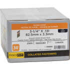 Pro-Fit 3-1/4 In. x 0.131 In. 30 Degree Paper Tape Smooth Shank Round Head Brite Framing Stick Nails (2500 Ct.) Image 2