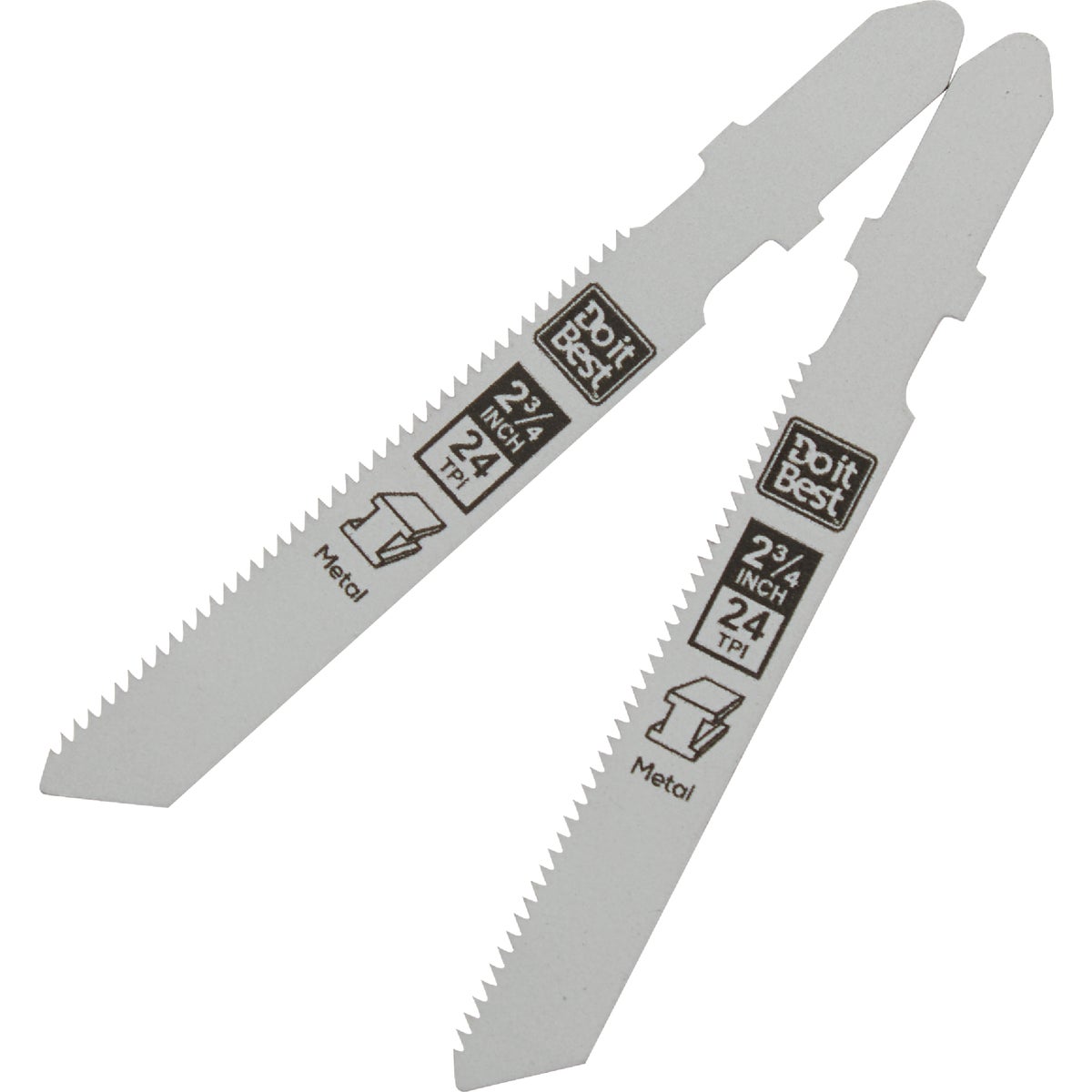 Do it Best 2-3/4 In. x 24 TPI T-Shank Jig Saw Blade for Metal (2-Pack) Image 2