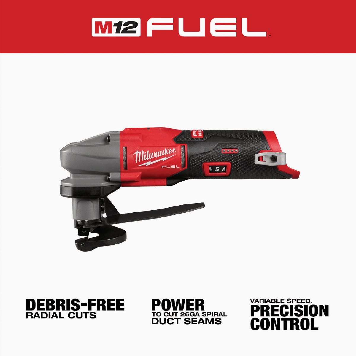 Milwaukee M12 FUEL 16 ga Scroll Shear Image 3