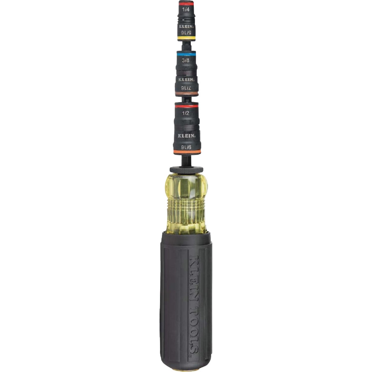 Klein Standard 7-In-1 Impact Rated Flip Multi-Nut Driver with 3-3/4 In. Shank Image 6