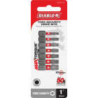 Diablo 1 In. Torx Security Impact Screwdriver Bit Set (7-Piece) Image 1