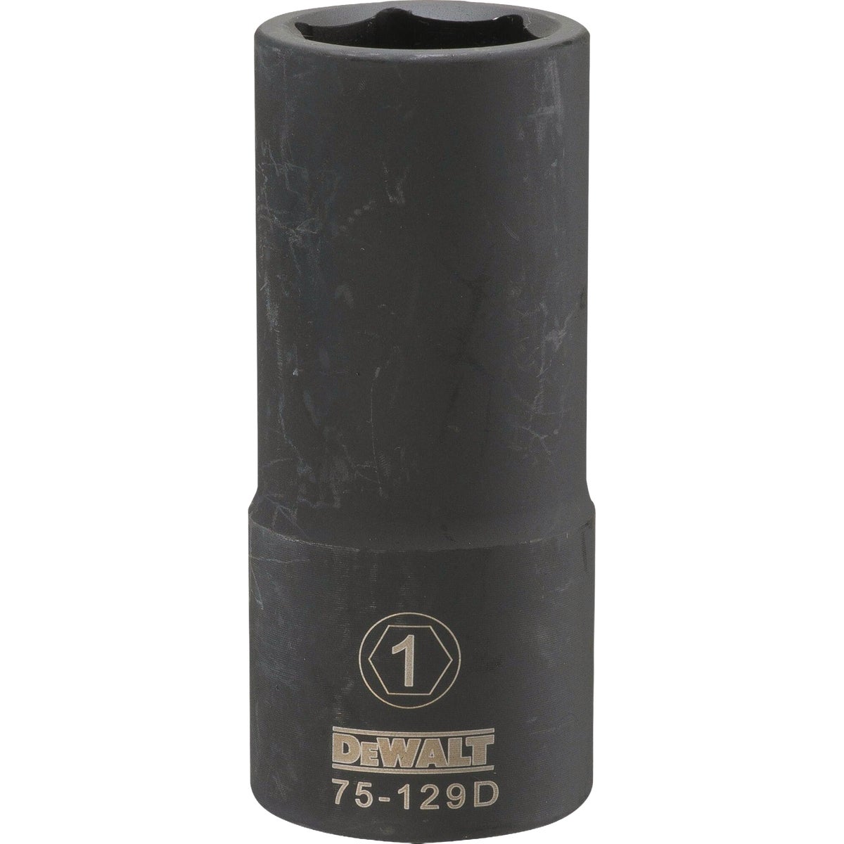 DEWALT 3/4 In. Drive 1 In. 6-Point Deep Standard Impact Socket Image 1