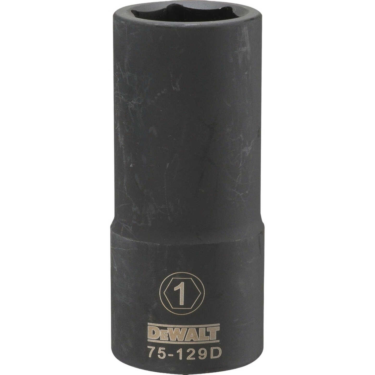 DEWALT 3/4 In. Drive 1 In. 6-Point Deep Standard Impact Socket Image 1