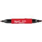 Milwaukee INKZALL Double-Sided Fine Point & Chisel Tip Black Jobsite Marker Image 3