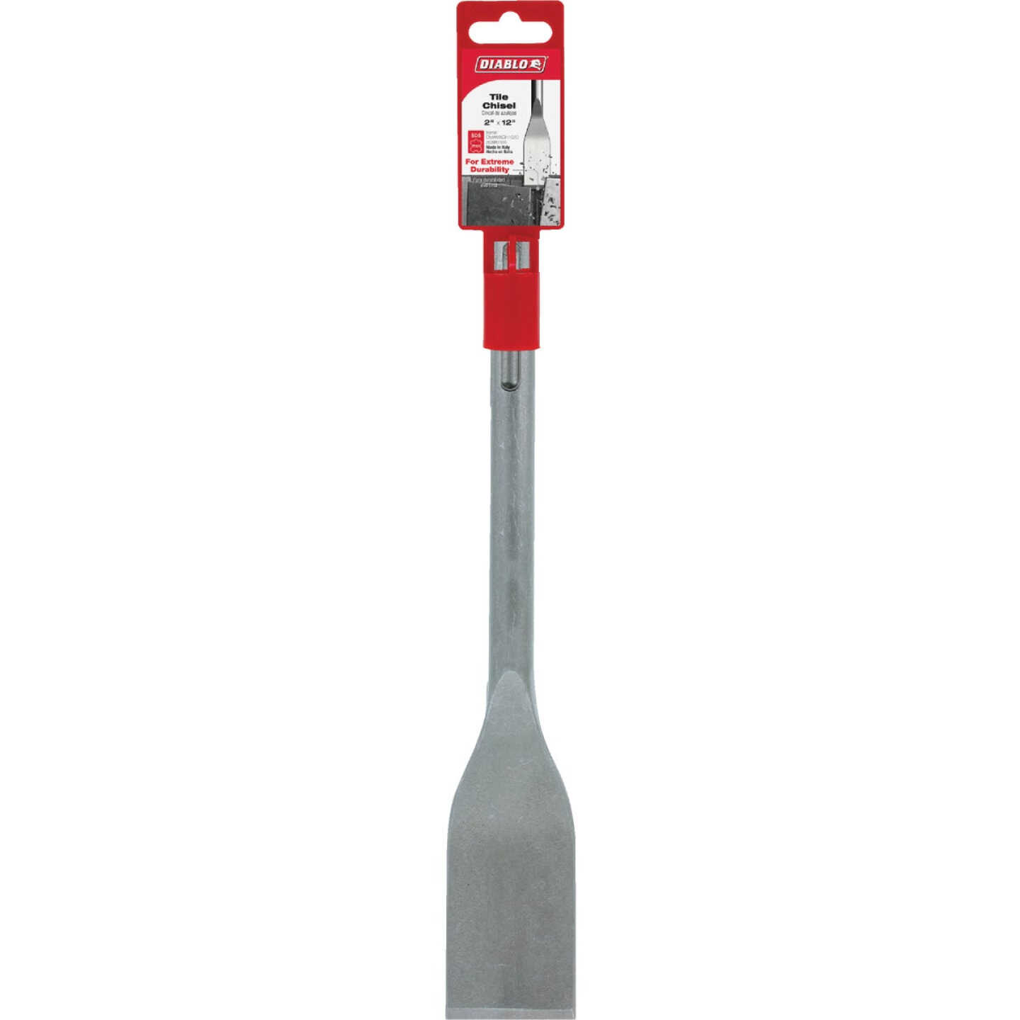 Diablo SDS-Max 2 In. x 12 In. Tile Chisel Bit Image 1