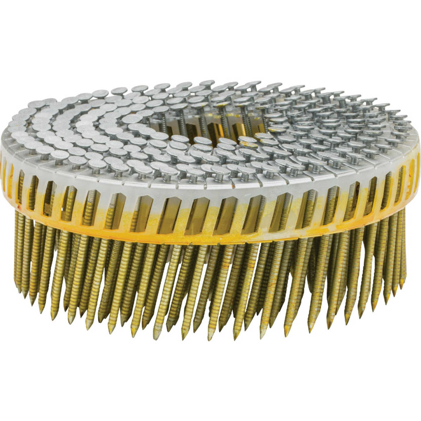 Pro-Fit 2 In. x .092 In. 15 Degree Plastic Strip Hot Dipped Galvanized Coil Siding Nail (6000 Ct.) Image 1