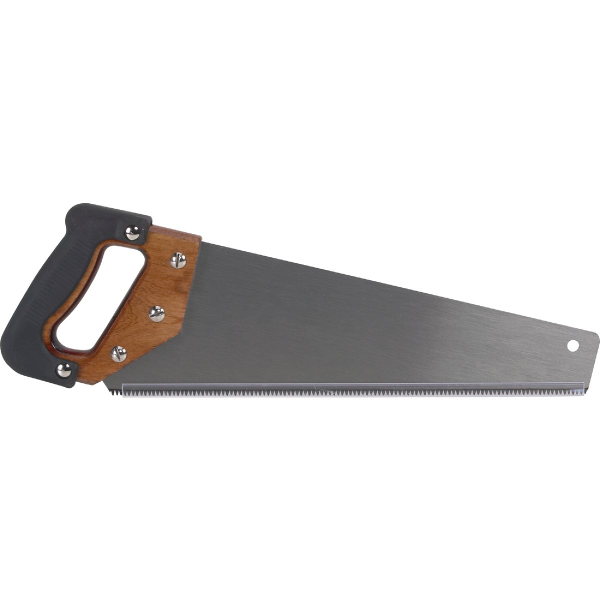 Do it Best 15 In. L. Blade 9 PPI Wood, Rubberized Grip Handle Hand Saw Image 3