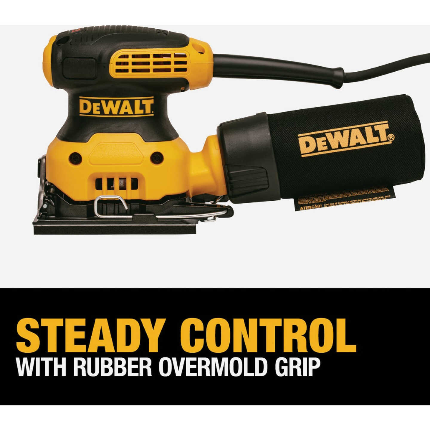 DEWALT 2.3 Amp 1/4 Sheet Sander Image 4