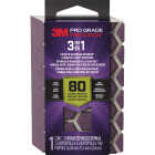 3M Pro Grade Precision 2.5 In. x 4.5 In. x 1 In. 80 Grit Coarse 3-in-1 Sanding Sponge Image 1