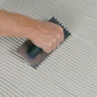 QEP 1/4 In. x 1/4 In. x 1/4 In. Steel Economy Square-Notched Trowel with D-Handle Image 2