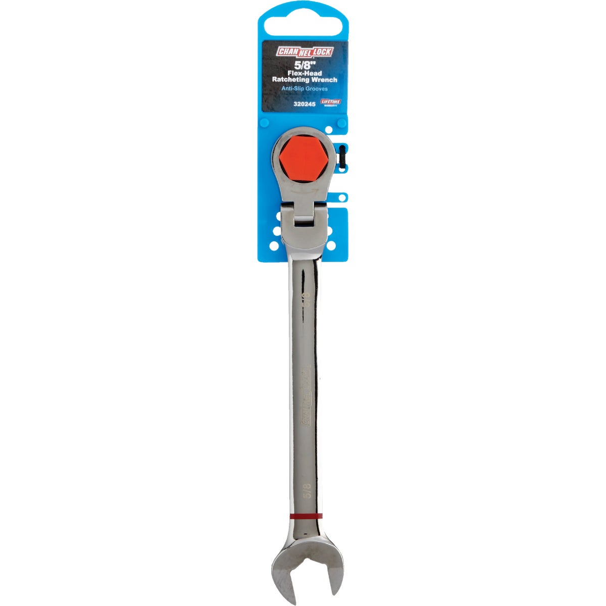 Channellock Standard 5/8 In. 12-Point Ratcheting Flex-Head Wrench Image 2