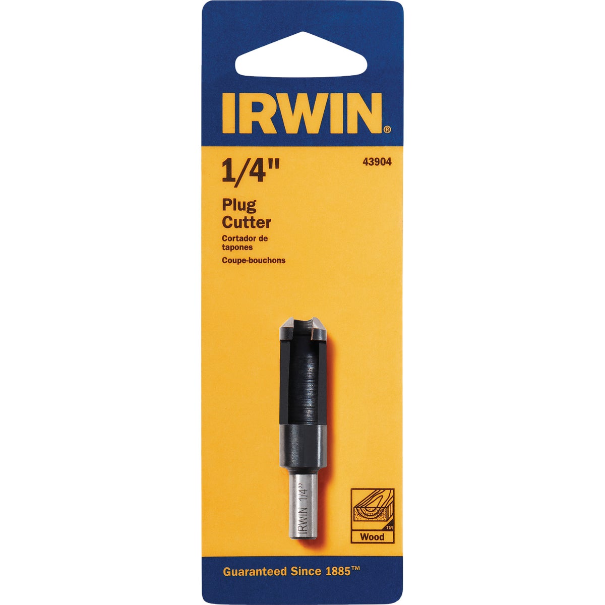 Irwin 1/4 In. High-Carbon Steel Plug Cutter Image 2