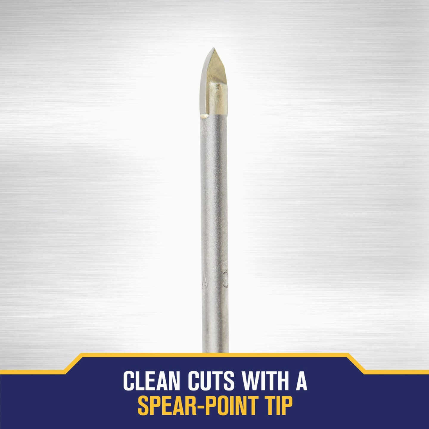 Irwin 3/16 In. x 6-1/4 In. Carbide Glass & Tile Drill Bit Image 3