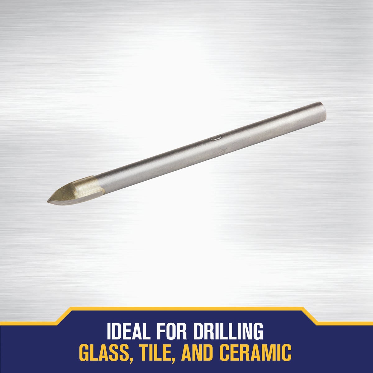 Irwin 3/16 In. x 6-1/4 In. Carbide Glass & Tile Drill Bit Image 4