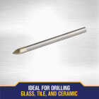 Irwin 3/16 In. x 6-1/4 In. Carbide Glass & Tile Drill Bit Image 4