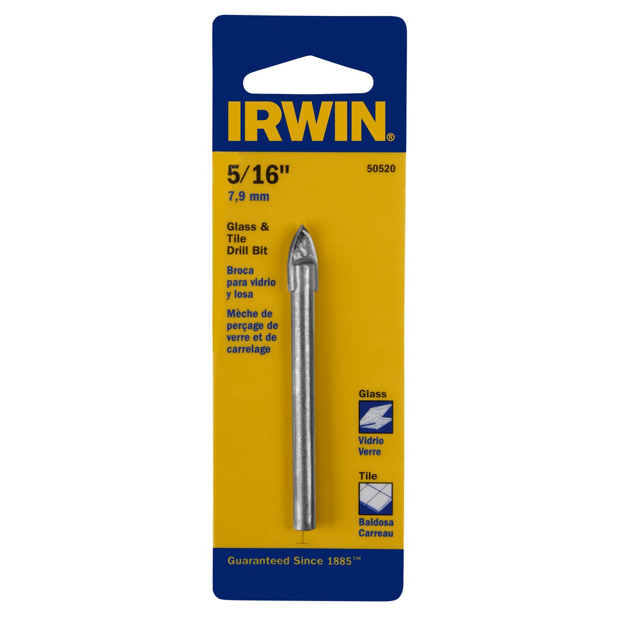 Irwin 5/16 In. x 6 In. Carbide Glass & Tile Drill Bit Image 5