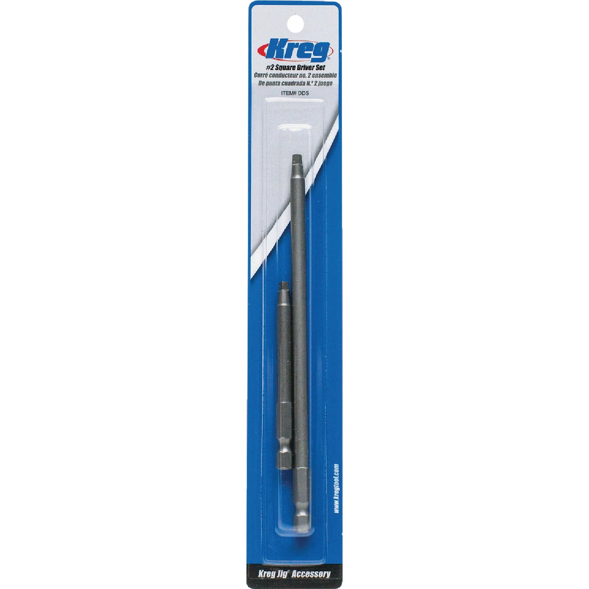 Kreg 3 In. & 6 In. #2 Square Driver Combo (2-Piece) Image 2