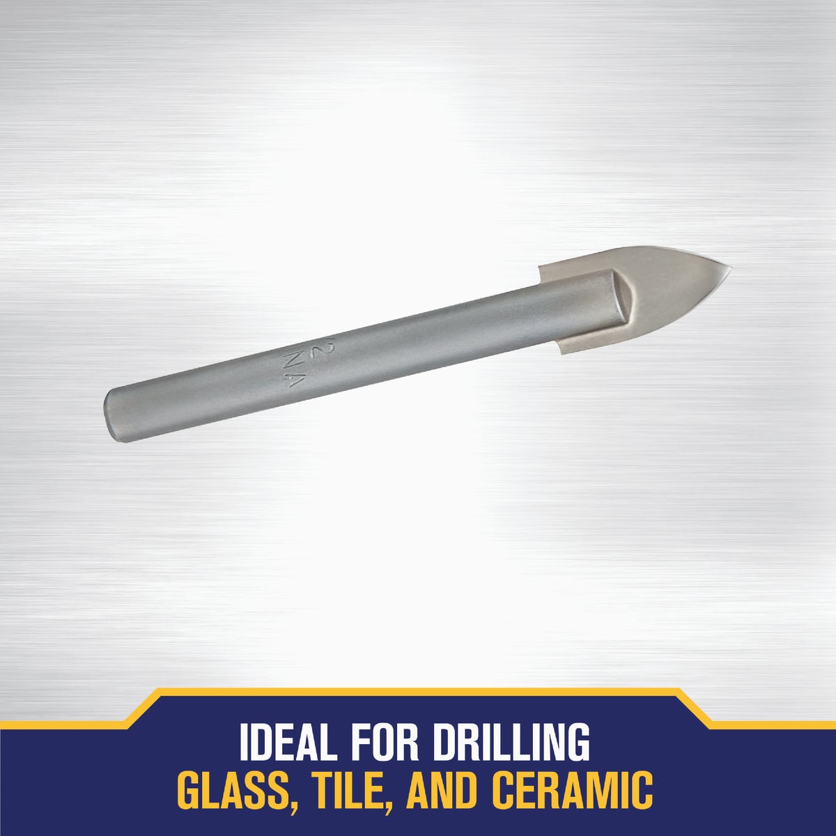Irwin 1/2 In. x 6-1/4 In. Carbide Glass & Tile Drill Bit Image 3