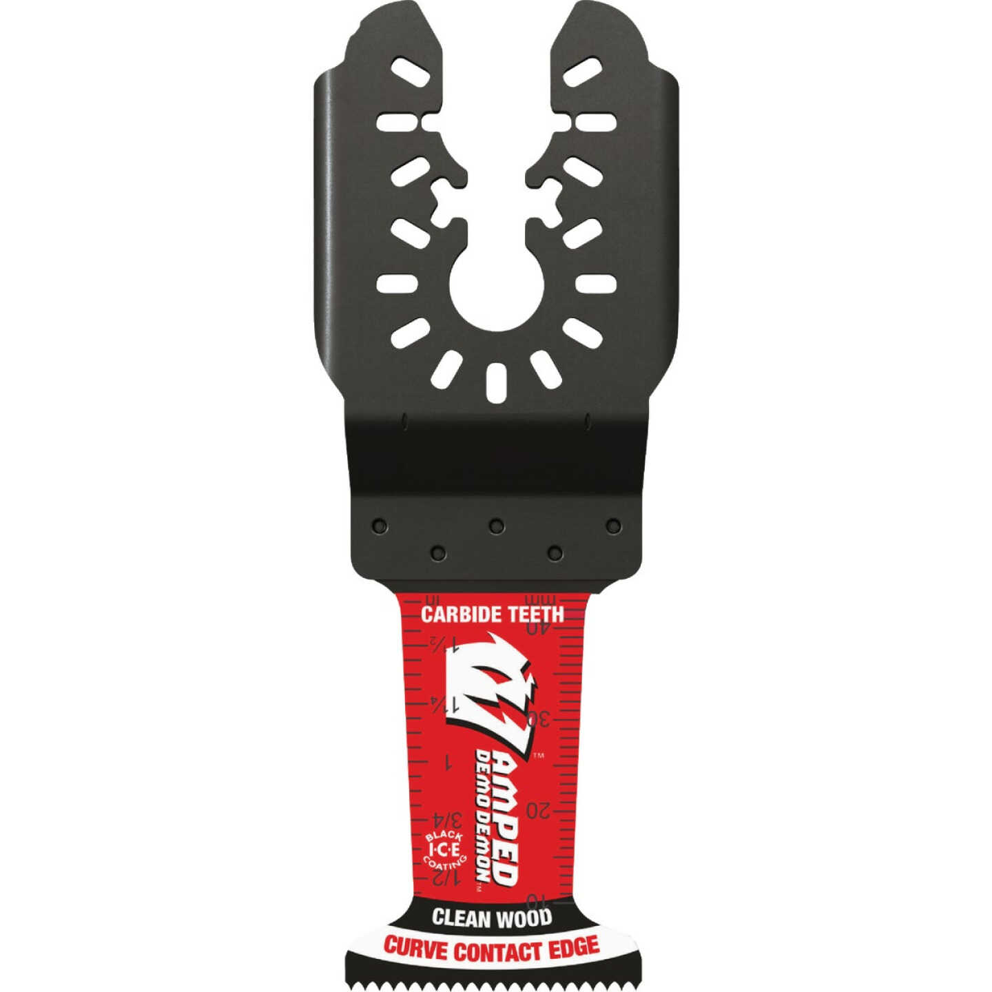 Diablo AMPED Demo Demon 1-1/4 In. Universal Fit Carbide Oscillating Blade for Clean Wood (3-Pack) Image 1