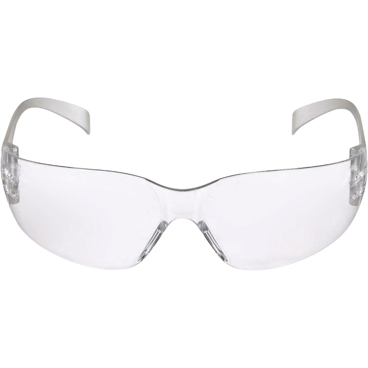 3M Clear Frame Safety Glasses with Anti-Scratch Clear Lenses Image 1