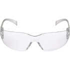3M Clear Frame Safety Glasses with Anti-Scratch Clear Lenses Image 1