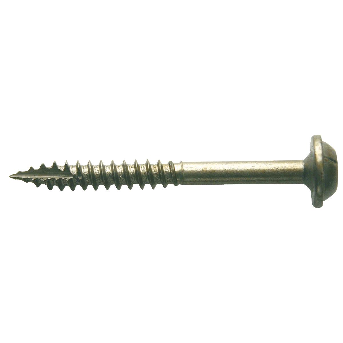 Kreg #7 1-1/2 In. Fine Maxi-Loc Washer Head Zinc Pocket Hole Screw (1000-Pack)