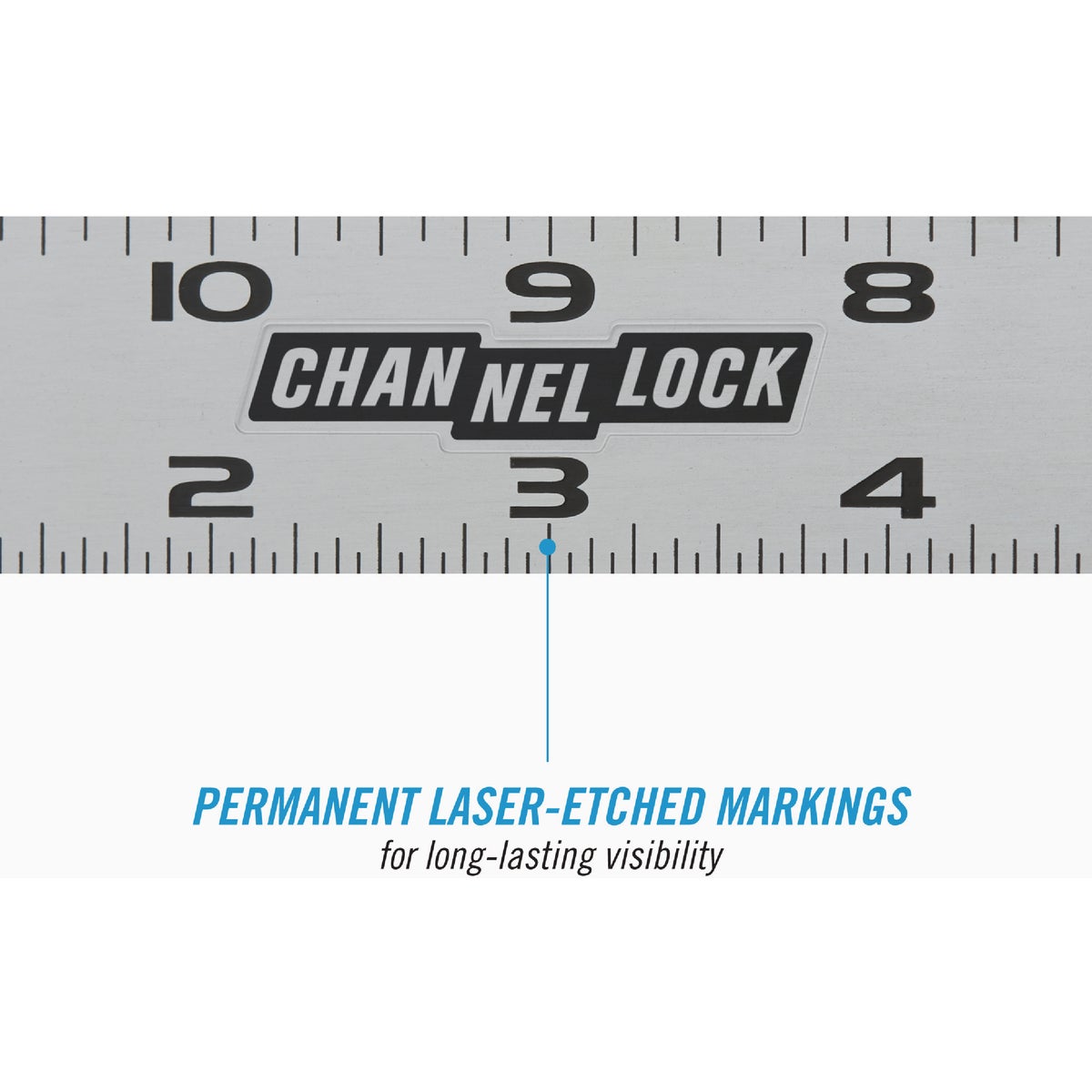 Channellock 6 In. Combination Square Image 3