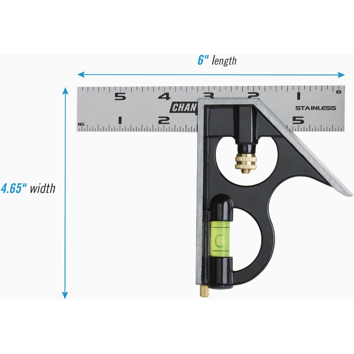 Channellock 6 In. Combination Square Image 2