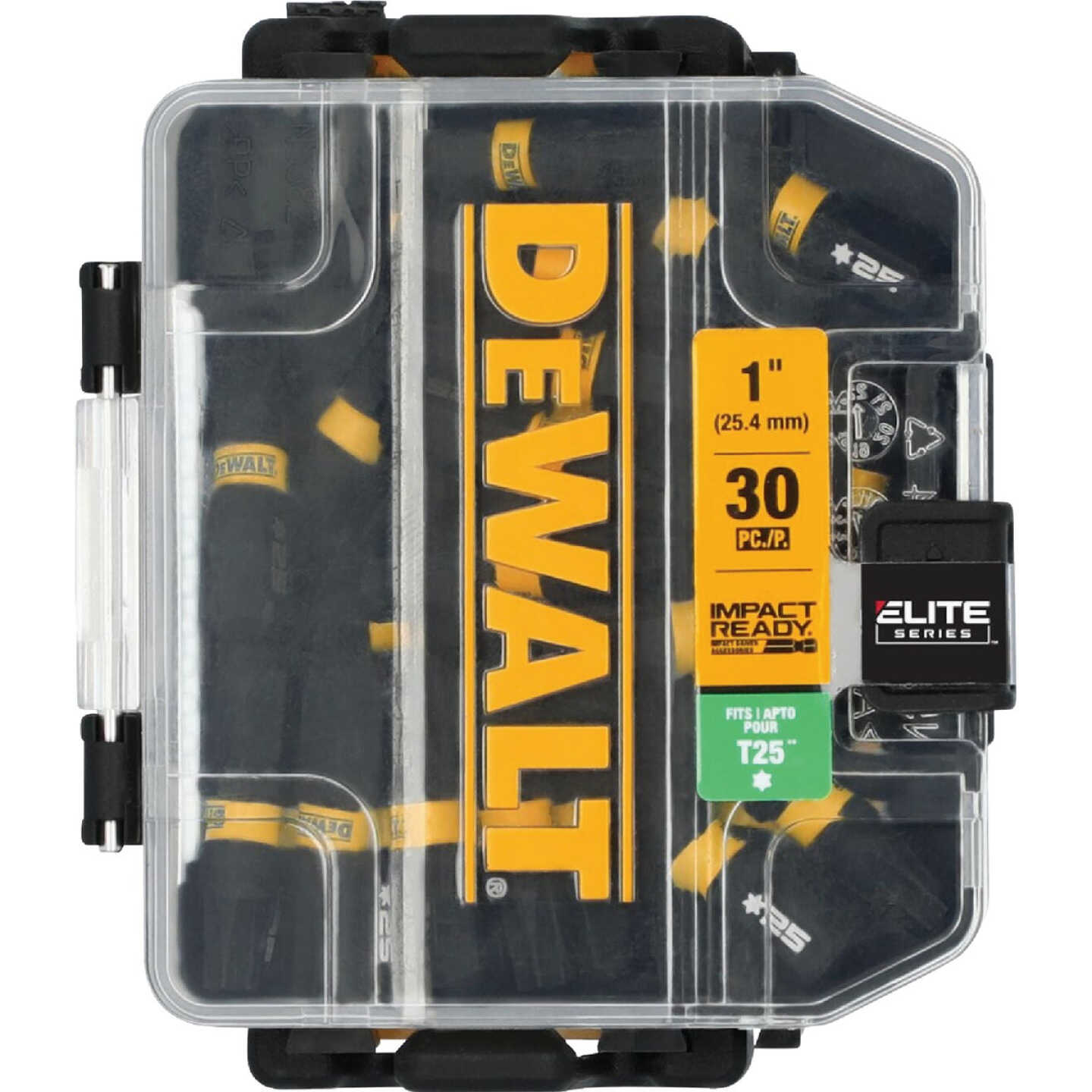 DEWALT Elite Series 1 In. T25 TORX Impact Screwdriver Bit (30-Pack) Image 1