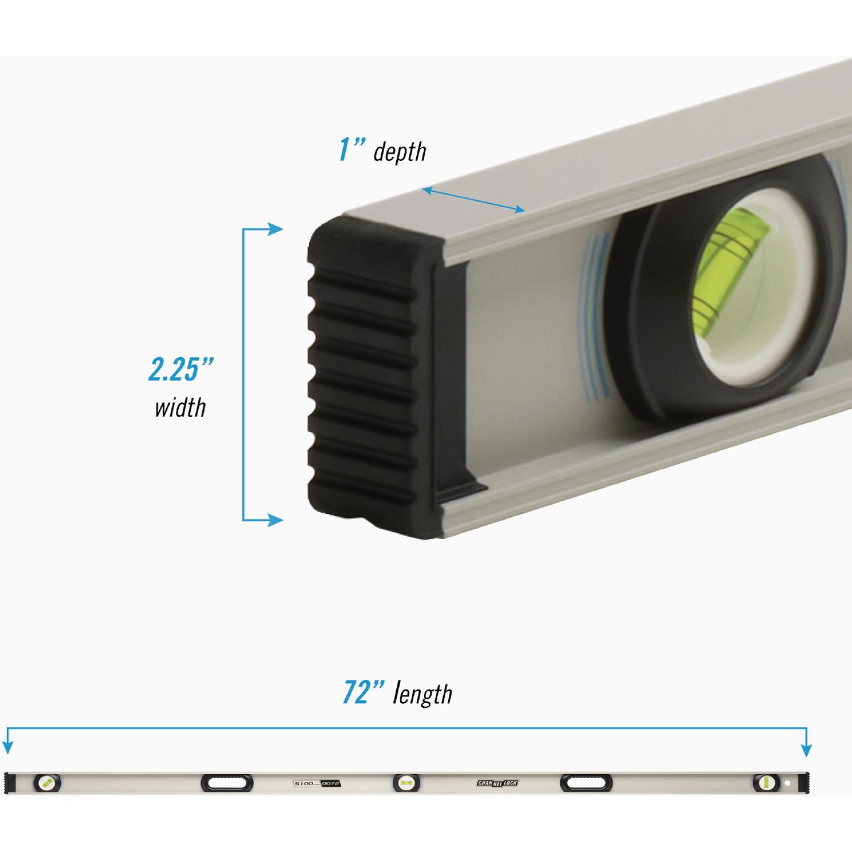 Channellock 72 In. I-Beam Level Image 2