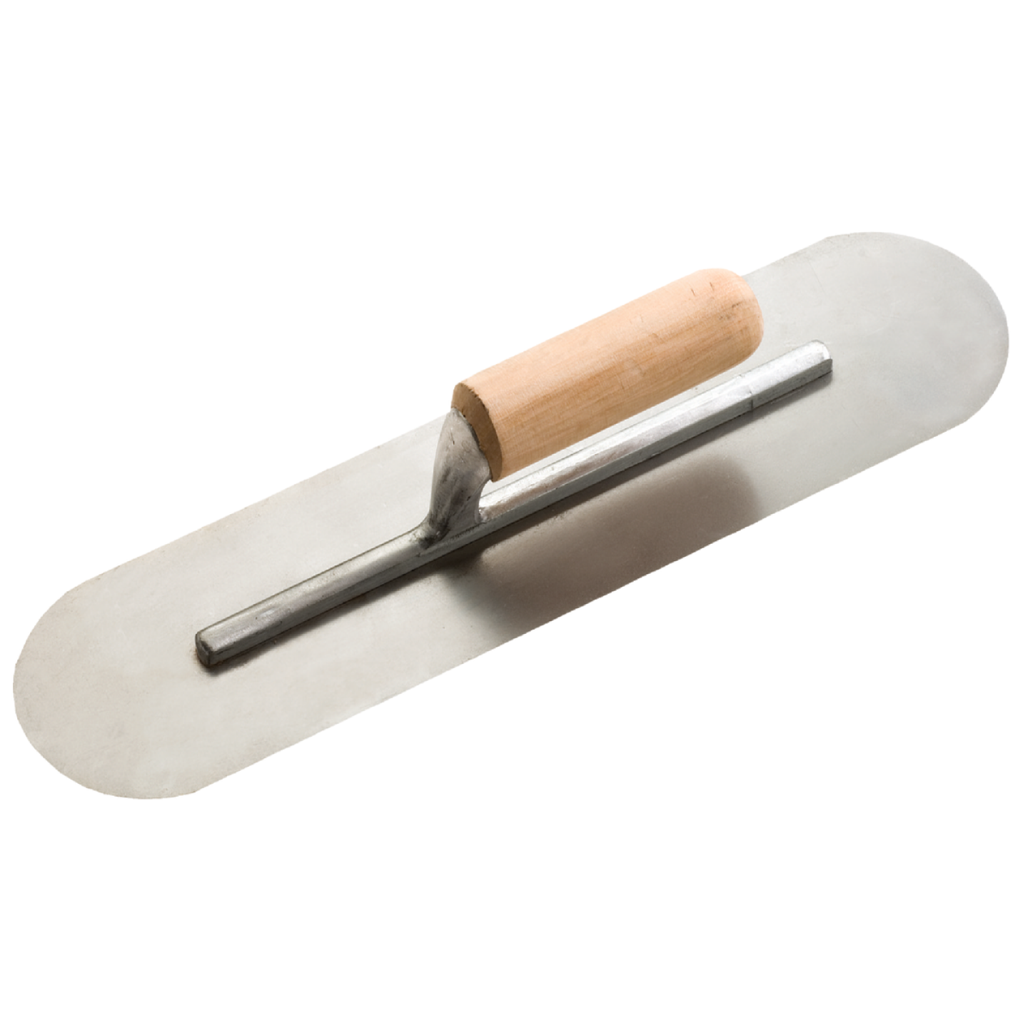 Do it 4 In. x 16 In. Pool Trowel with Rounded Corners and Wood Handle Image 1
