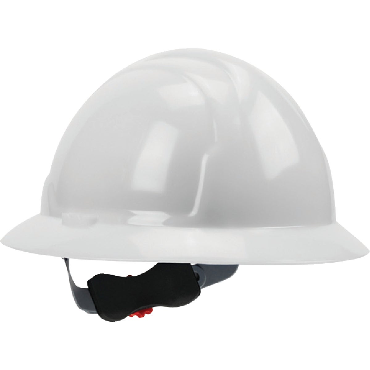 PIP PRO Safety White Full Brim Wheel Ratchet Hard Hat