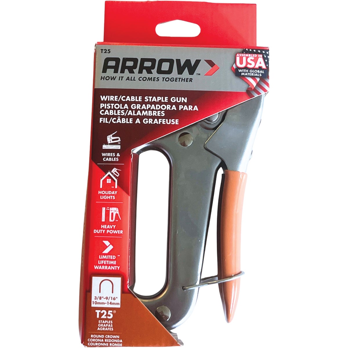 Arrow T25 Professional Low Voltage Wire/Cable Staple Gun Image 2