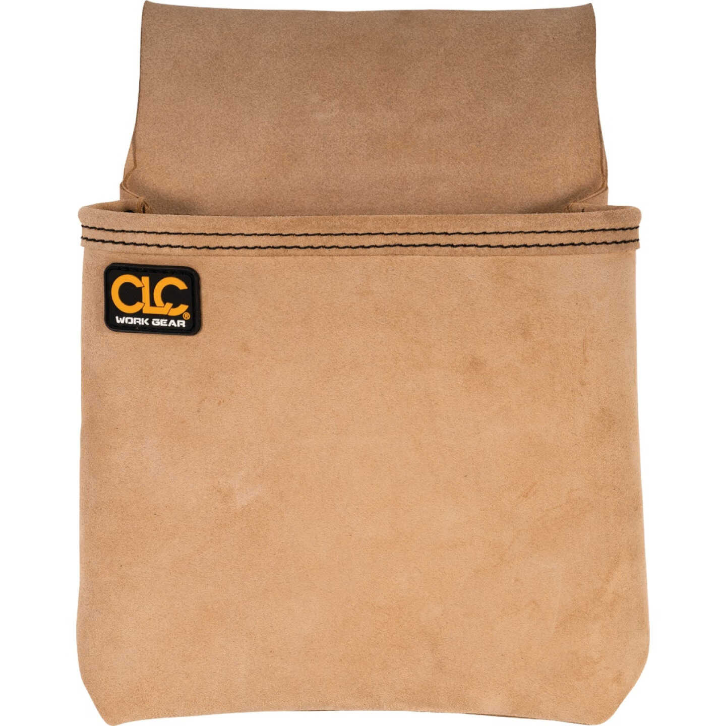 CLC Single Pocket Suede Leather Nail & Tool Bag Image 1