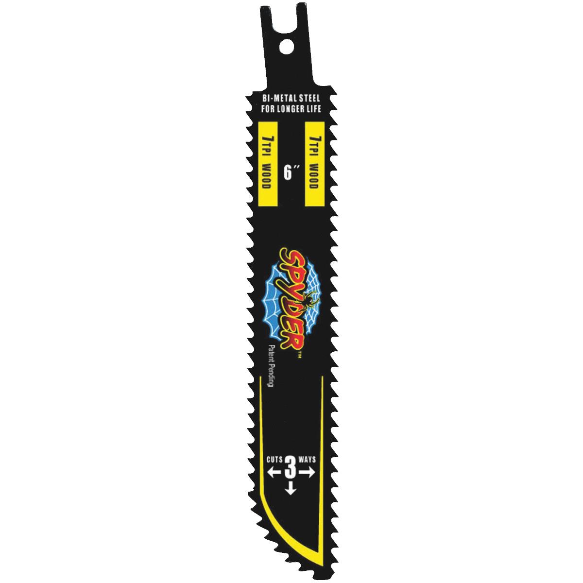 3PK 7T 6" RECIP BLADE