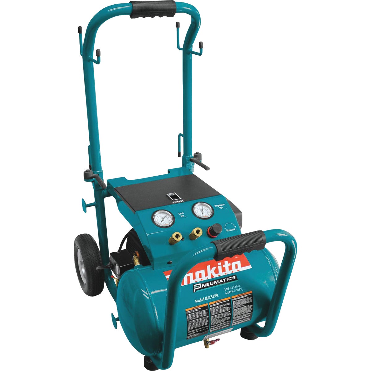 Makita Big Bore 5.2 Gal. Portable 140 psi Air Compressor