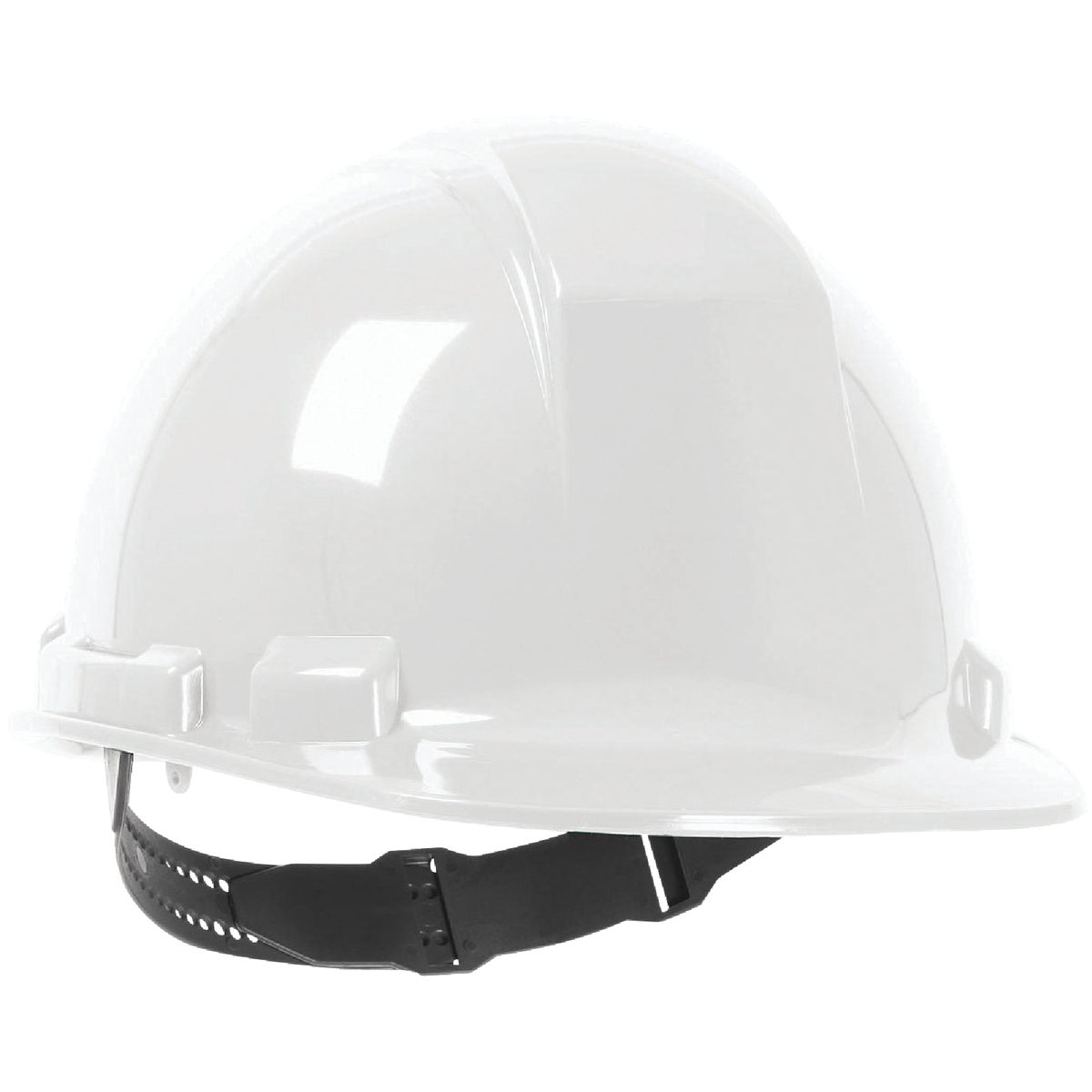 PIP PRO Safety White Cap Style Non-Vented Hard Hat with Pin Lock