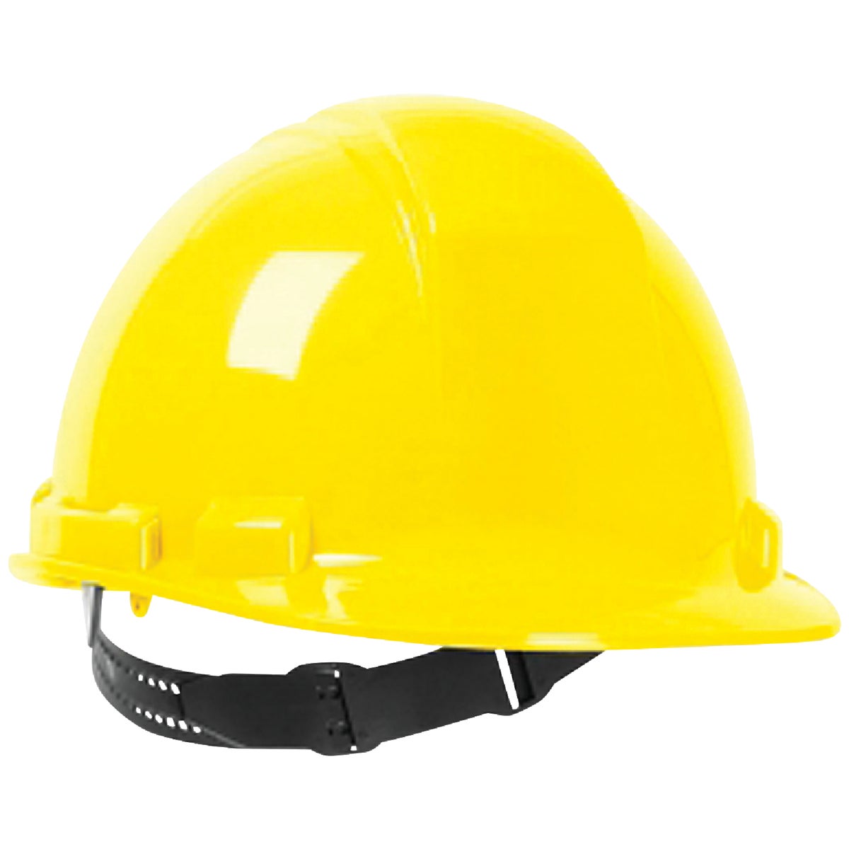 PIP PRO Safety Yellow Cap Style Non-Vented Hard Hat with Pin Lock