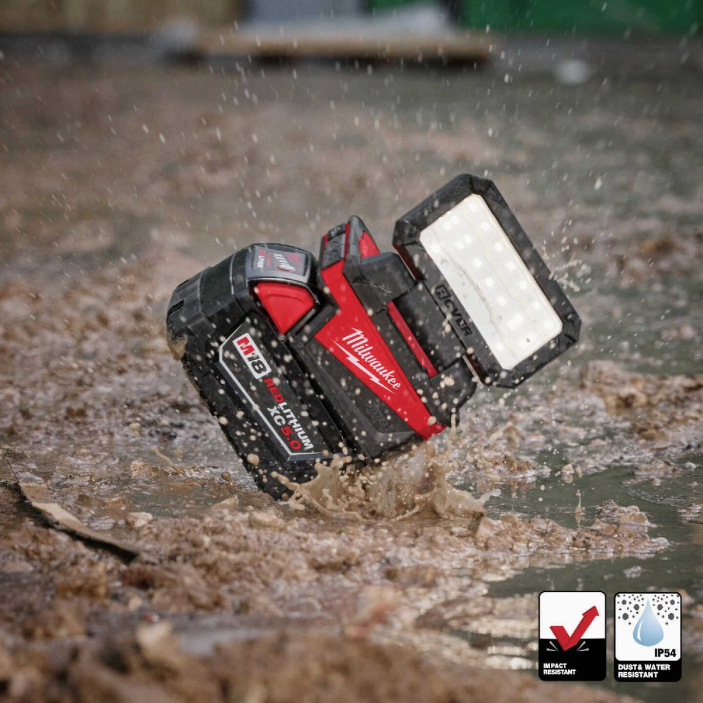 Milwaukee ROVER M18 Compact Folding USB Flood Light (Tool Only) Image 7