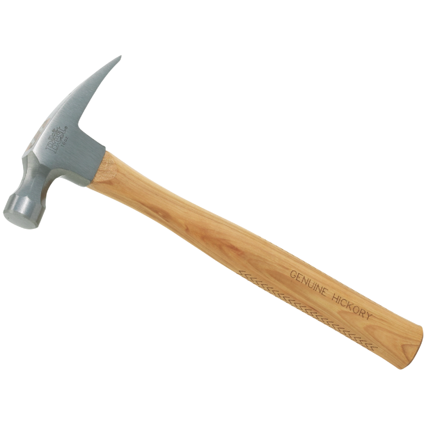 Do it Best 16 Oz. Smooth-Face Rip Claw Hammer with Hickory Handle Image 1
