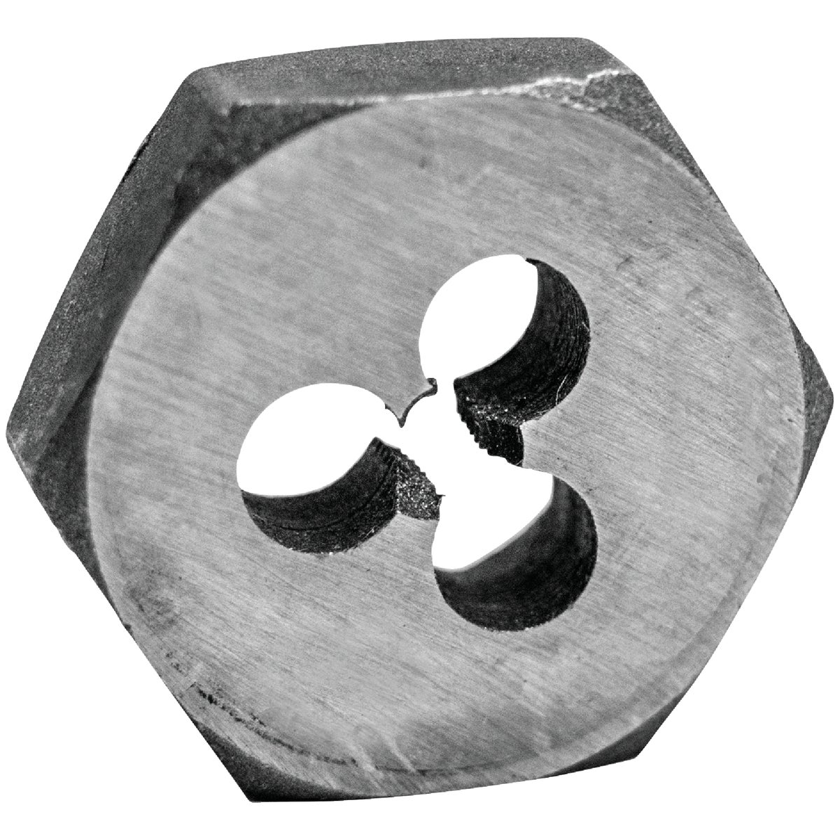 Century Drill & Tool 10.0x1.25 NPT 1 In. Across Flats Hexagon Pipe Die Image 2
