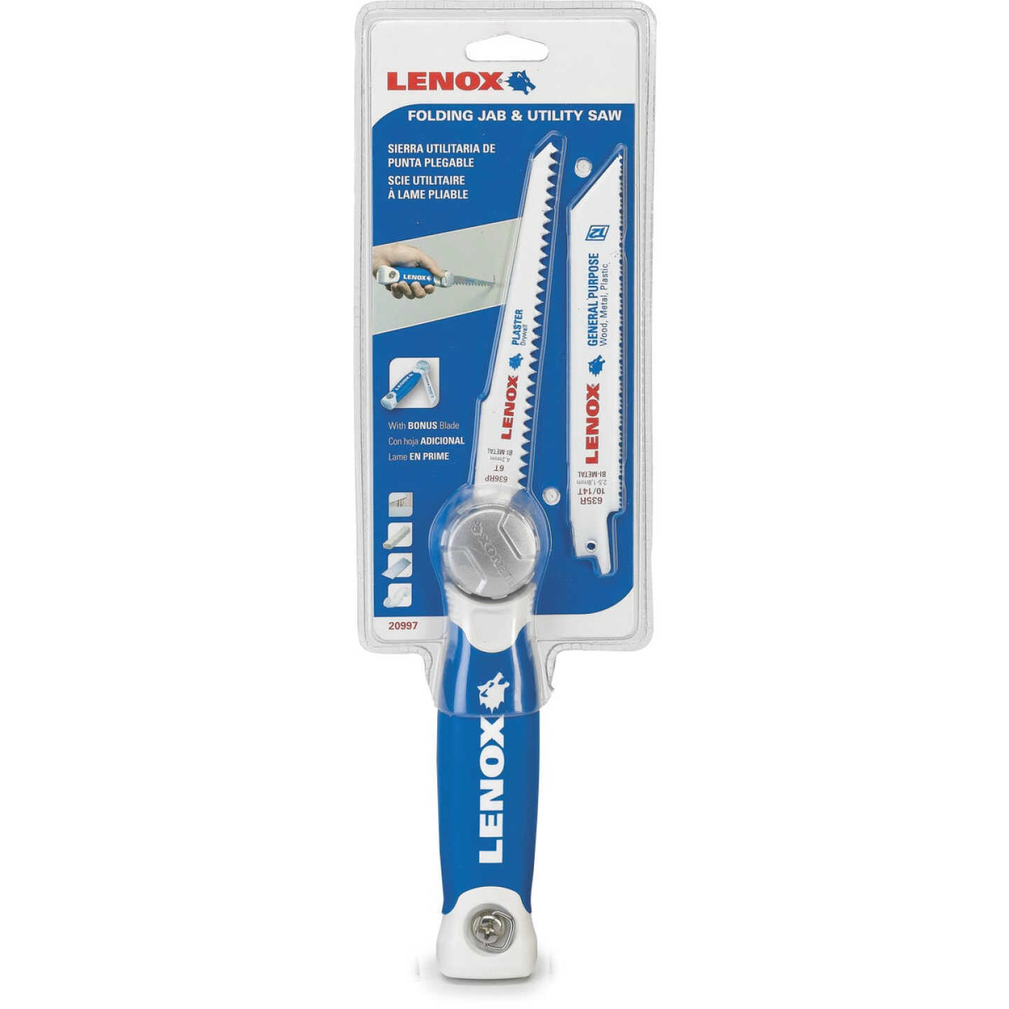Lenox 6 In. Blade Tri-Fold Hand Saw Image 2
