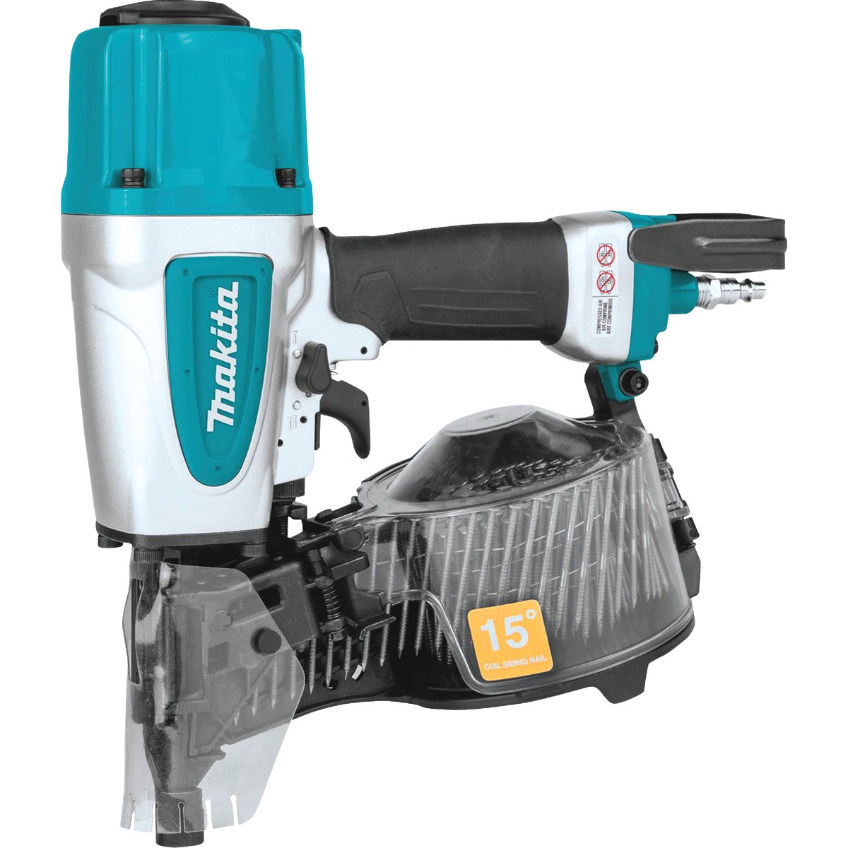 Makita 15 Degree 2-1/2 In. Coil Siding Nailer Image 1