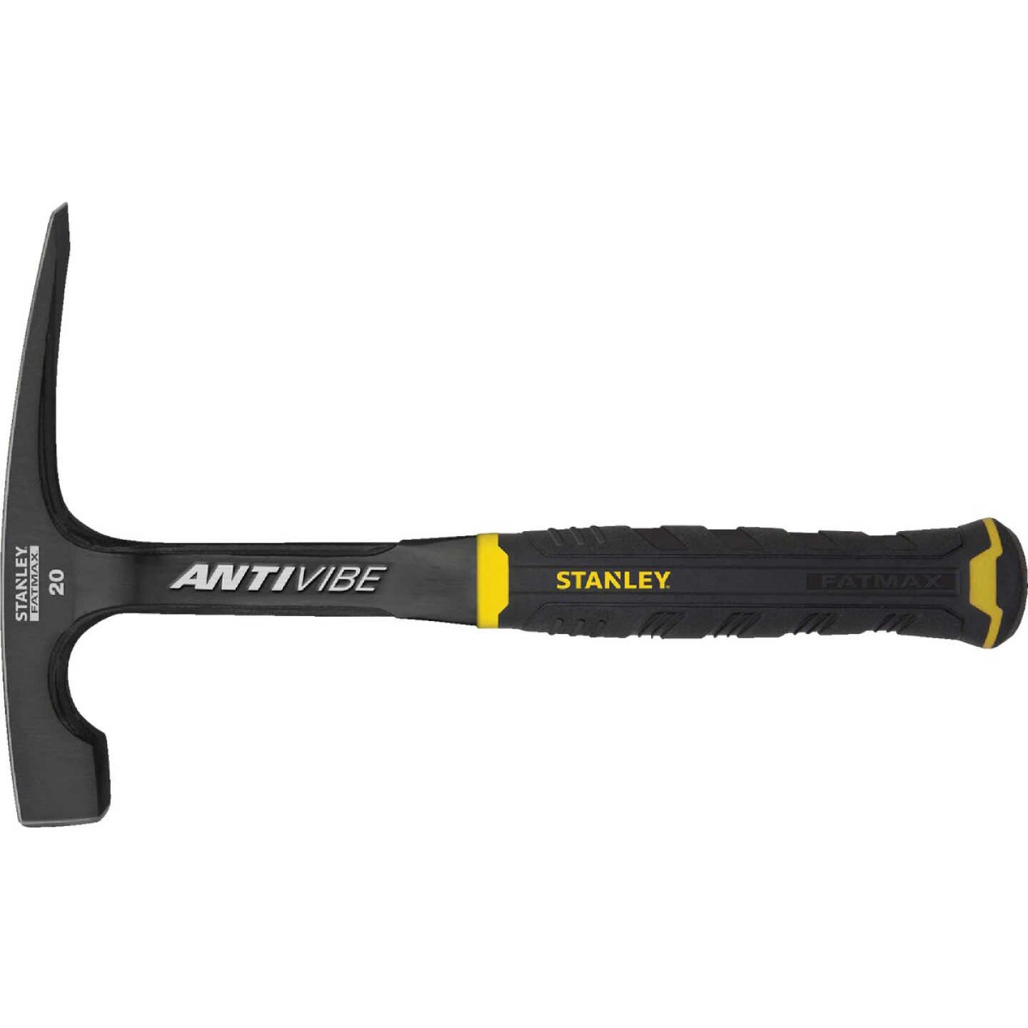 Stanley FatMax 20 Oz. Steel Brick Hammer with Rubber Grip Handle Image 1