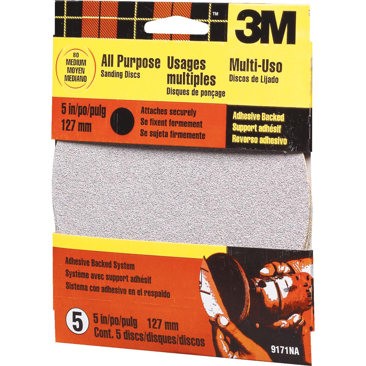 5" MEDIUM SANDING DISC