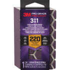 3M Pro Grade Precision 2.5 In. x 4.5 In. x 1 In. 220 Grit Fine 3-in-1 Sanding Sponge Image 1