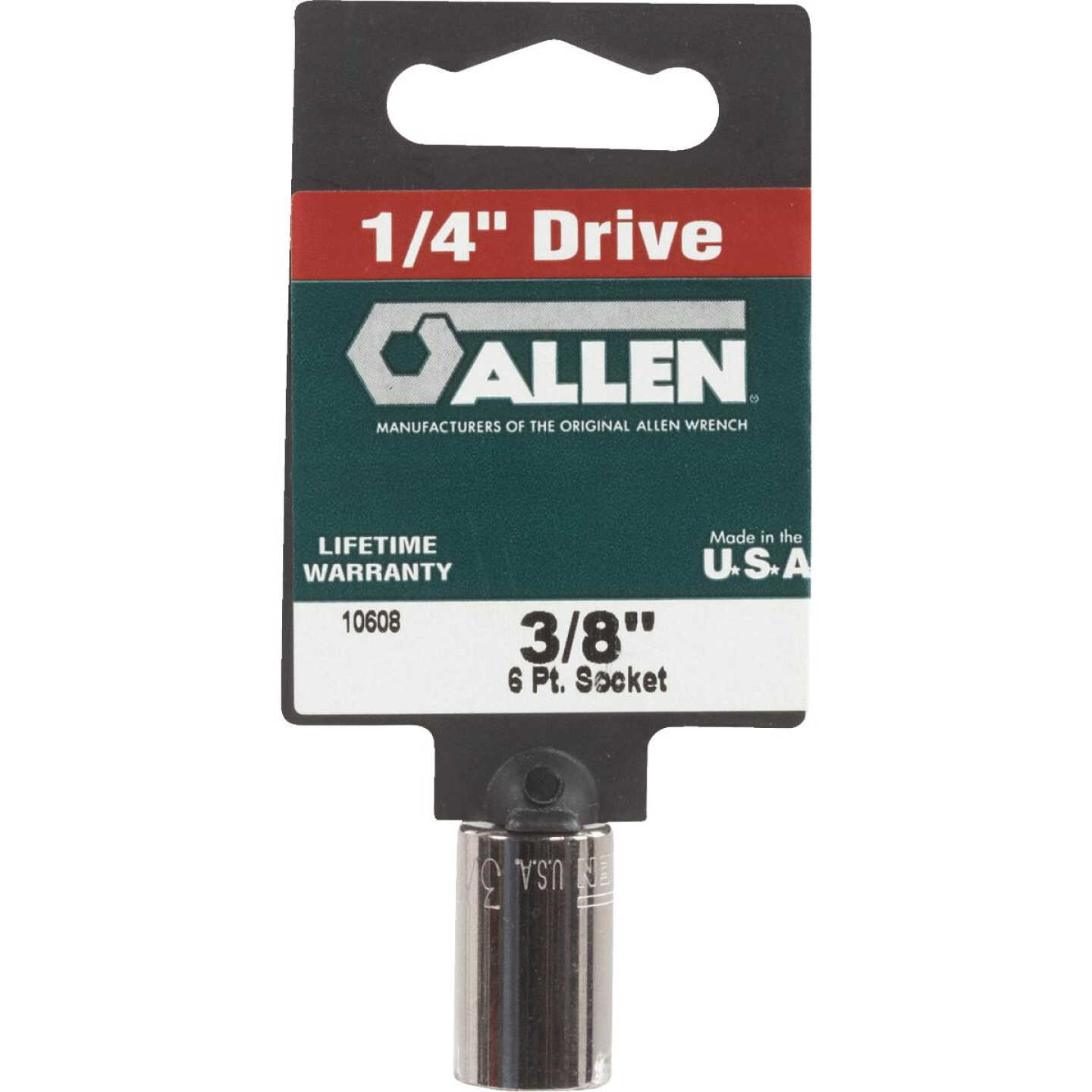 3/8" 1/4 DRIVE SOCKET Image 2