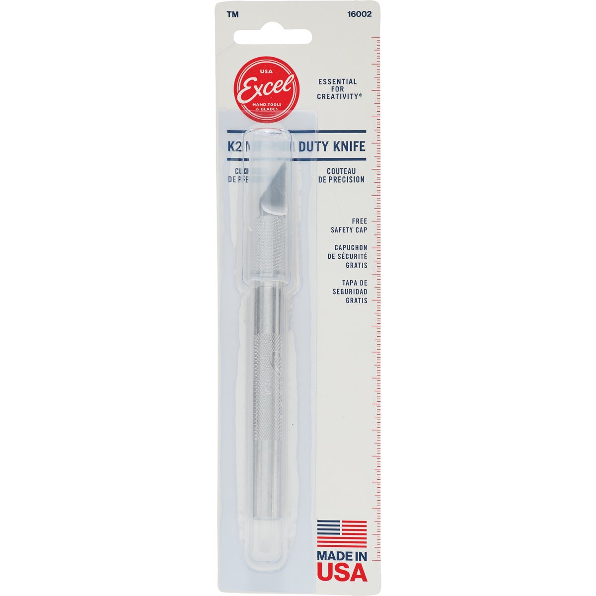 Excel Blades K2 Medium Duty Aluminum Hobby Knife Image 6
