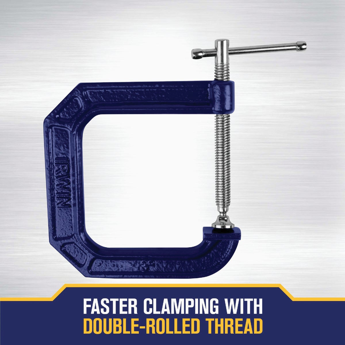 Irwin Quick-Grip 3 In. x 4-1/2 In. Deep Throat C-Clamp Image 4