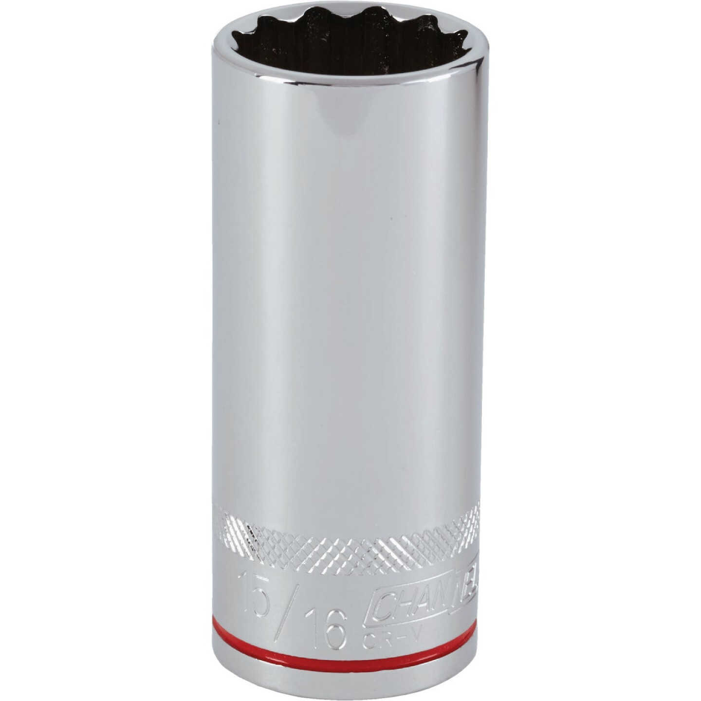 Channellock 1/2 In. Drive 15/16 In. 12-Point Deep Standard Socket Image 1